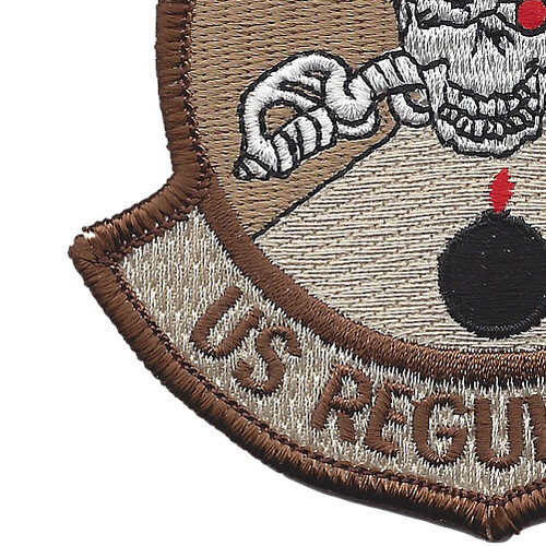 132nd Aviation Cavalry Regiment Delta Company Patch Desert