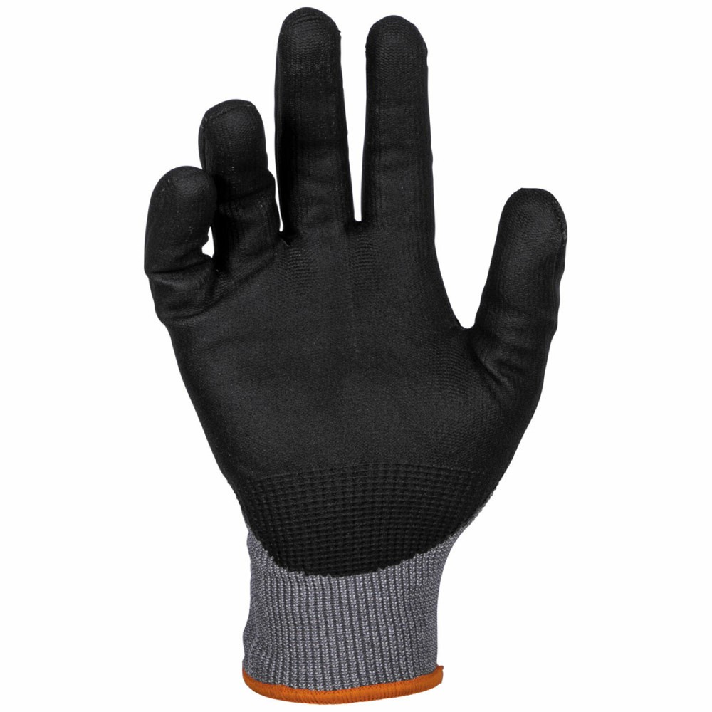 Klein Tools 60584 Knit Dipped Gloves, Cut Level A2, Touchscreen, Medium, 2-Pair