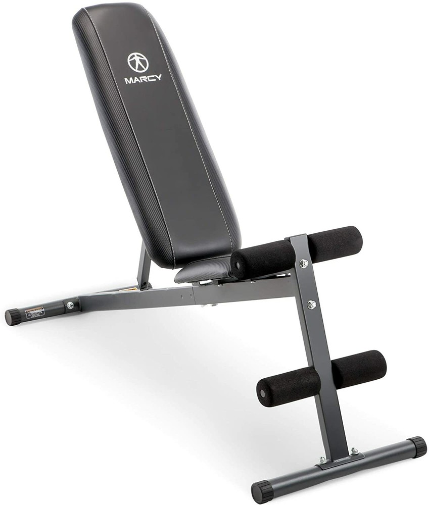 Marcy Adjustable Bench for Upright, Incline, Decline, and Flat Exercising