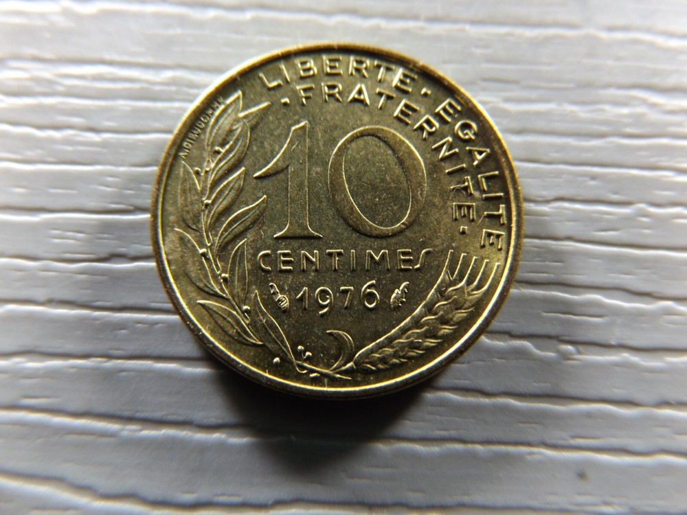 FRANCE 1976 10 Centimes