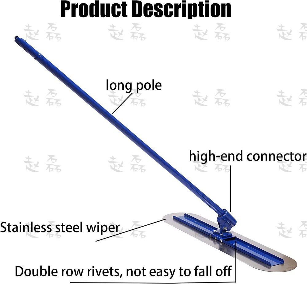 Concrete Trowel Bull Float Concrete Set Concrete Cement Surface Smoothing Tool