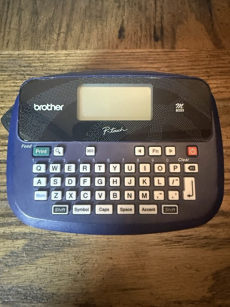 Brother P-Touch Model PT-45 Label Maker  Tested & Working