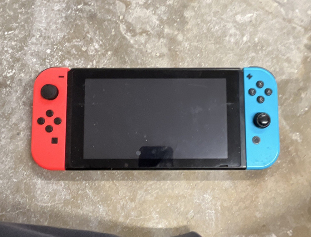 Nintendo Switch Console Bundle with Dock, Joy-Con, Rock Candy Controllers, Games