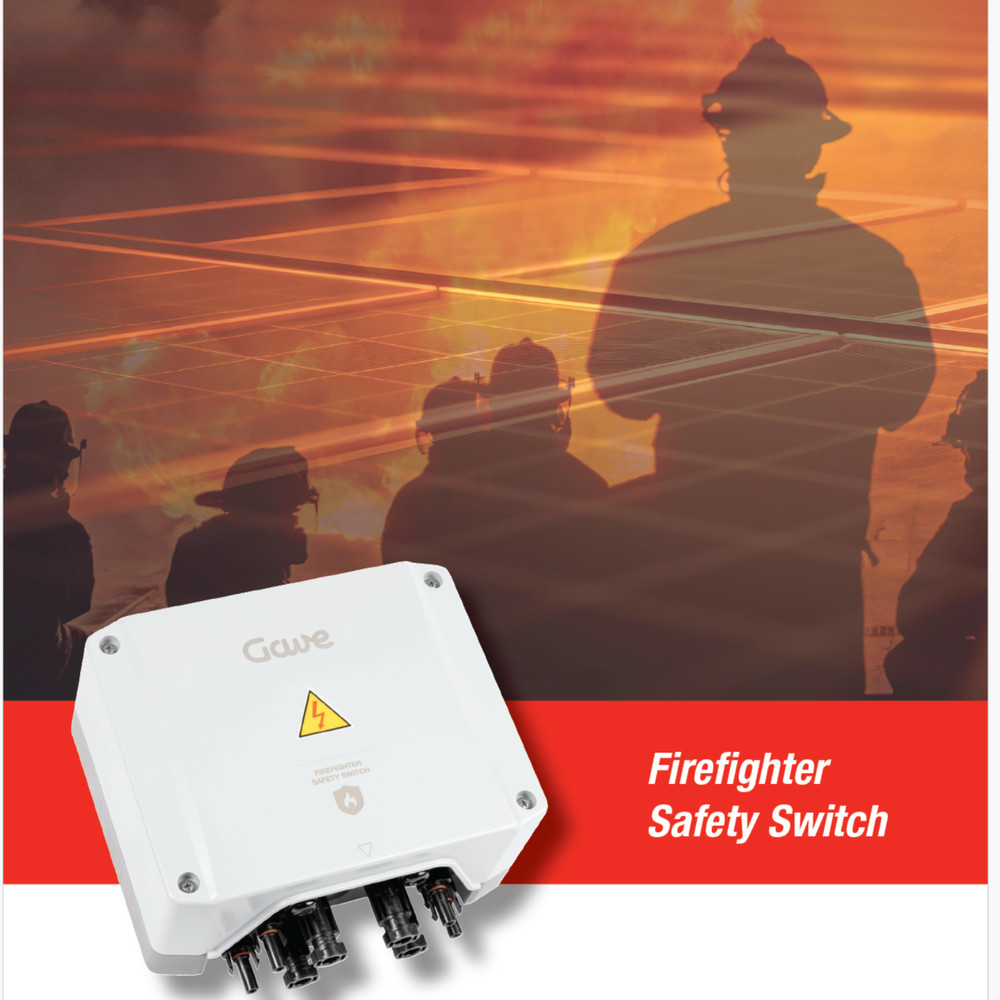 FireFighter Safety Switch Solar Panel 4 Strings Rapid Shutdown Protection