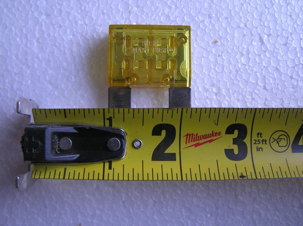 Qty 5. Bussmann 20 Amp maxi fuse