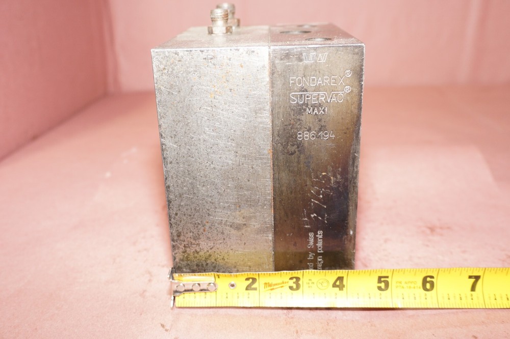 Fondarex SuperVac Maxi 800 – 2800 Ton Vacuum Valve for Processing Die Casting