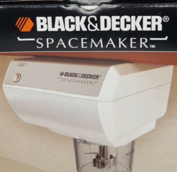 Black & Decker Spacemaker Under Counter Coffee Grinder Food Processor CG800WM