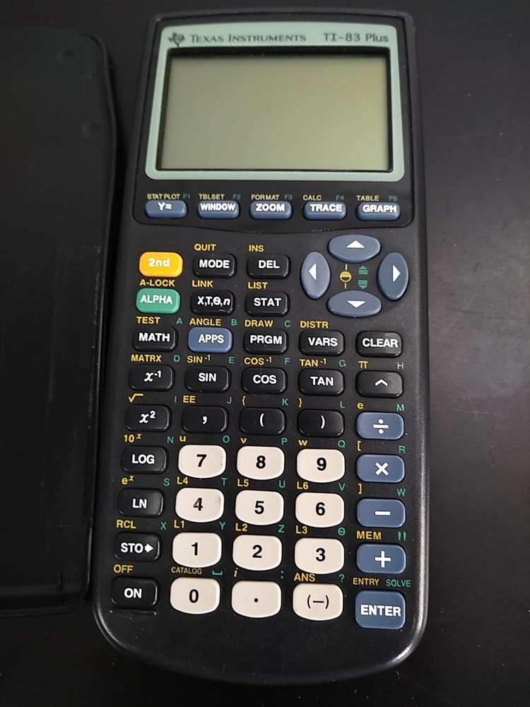 Texas Instruments TI-83 Plus Black