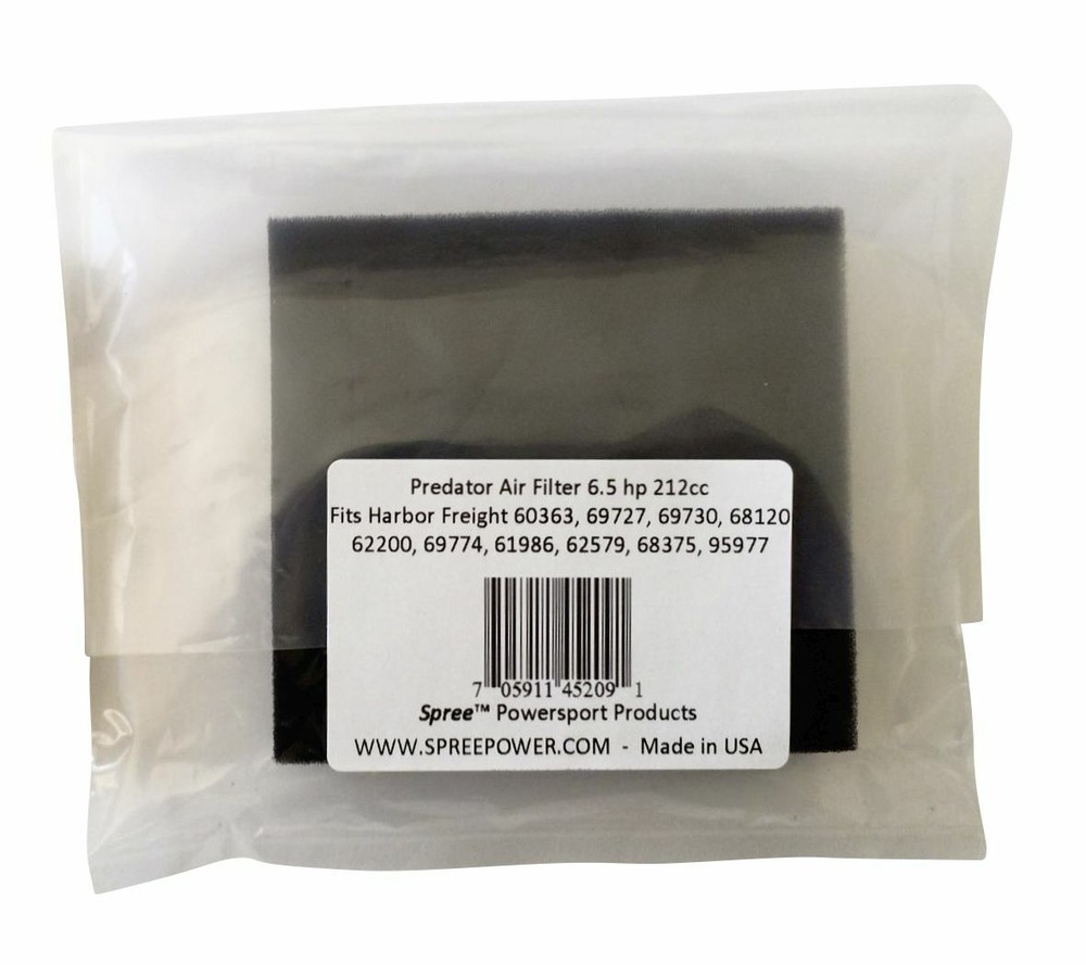 Air Filter for Harbor Freight Predator 212 6.5 hp fast shipping!