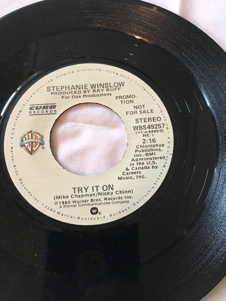STEPHANIE WINSLOW Record Try It On 45 record VG+