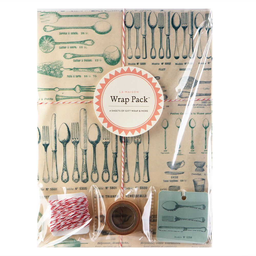 NEW Cavallini La Maison Wrap Pack