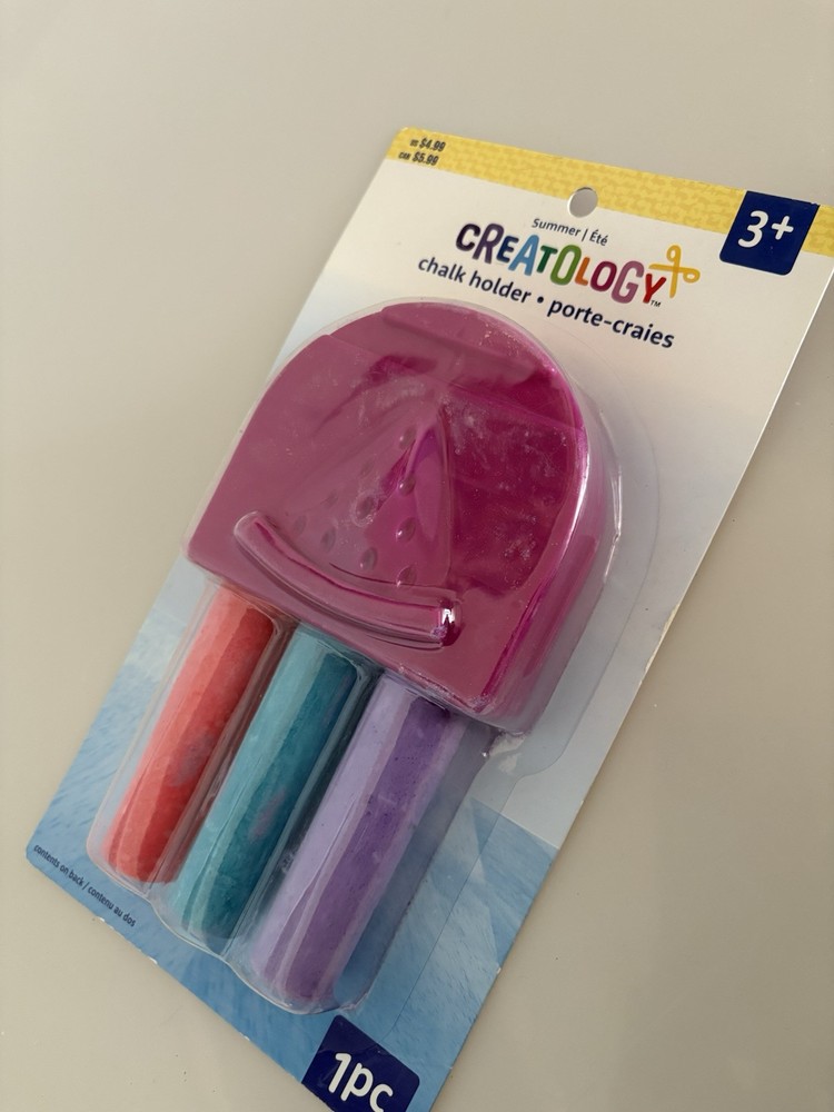 CREATOLOGY CHALK WITH CHALK HOLDER 3 PC