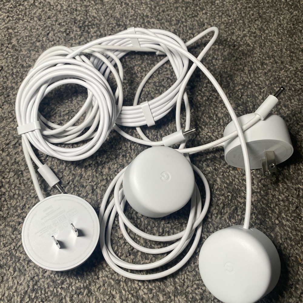 Google Nest Wifi 3 Routers and 1 Point