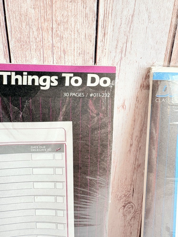 New DayRunner #011-232 #011-215 Project Planner, Things To Do & Extra Notes