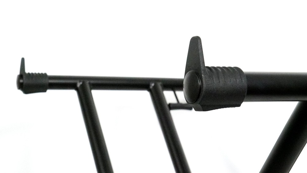 Rockville Double X Braced Keyboard Stand+Push Button Lock For M-Audio Code 61