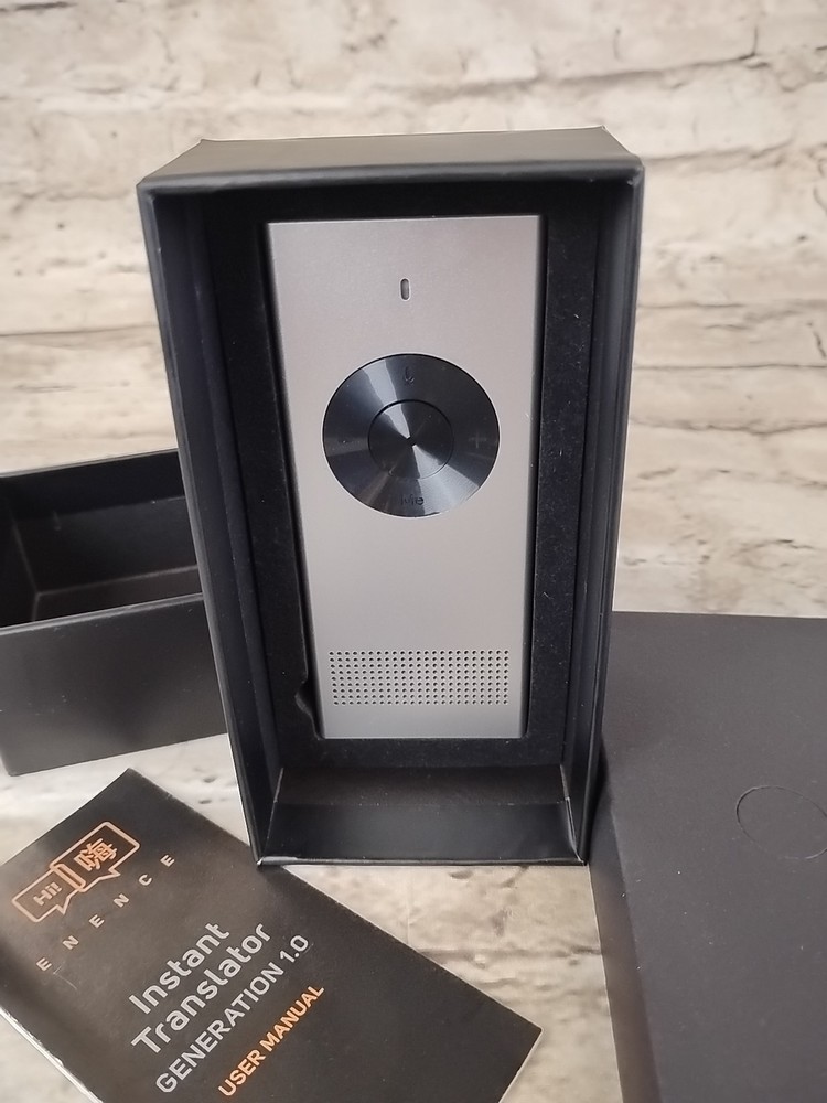 Enence Pro Language Translator Device - Open BOX- Real-Time Two-Way Voice