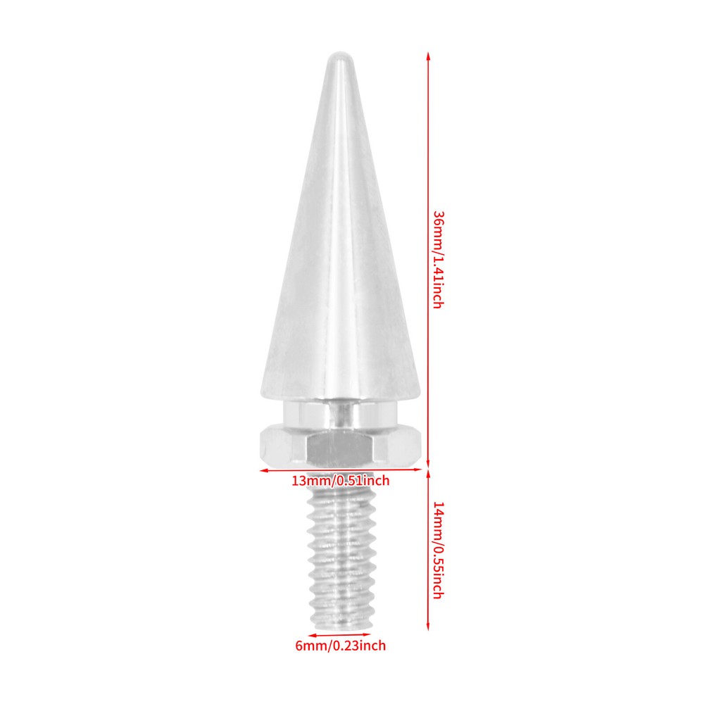 Impaler Spike Wind Screen Windshield Chrome Bolt For Harley Electra Street Glide