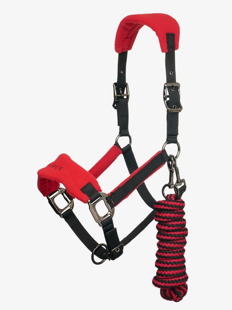 LeMieux Vogue Headcollar & Leadrope - Chilli