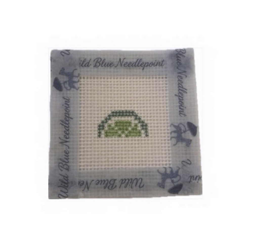 Lime Mini Needlepoint Canvas