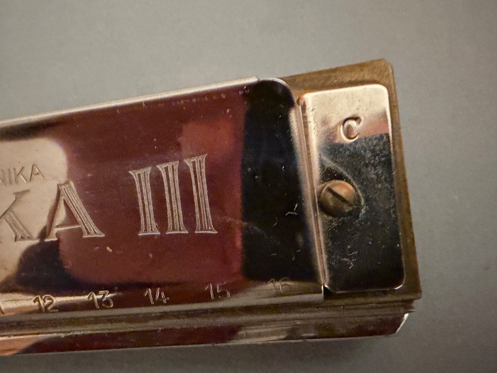 Hohner Chromonika III 16-Hole Chromatic Harmonica C 1950s