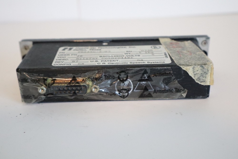 Heads Up Technologies PBS250-2-G5 Briefer Controller (28 VDC) Removed Working