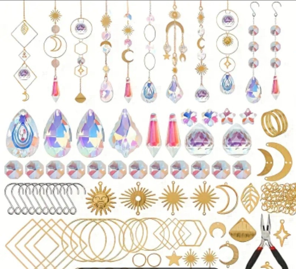 200 Piece Suncatcher-Making Kit