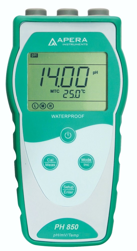 Apera Instruments Value Series PH850 Portable Handheld pH Meter Kit