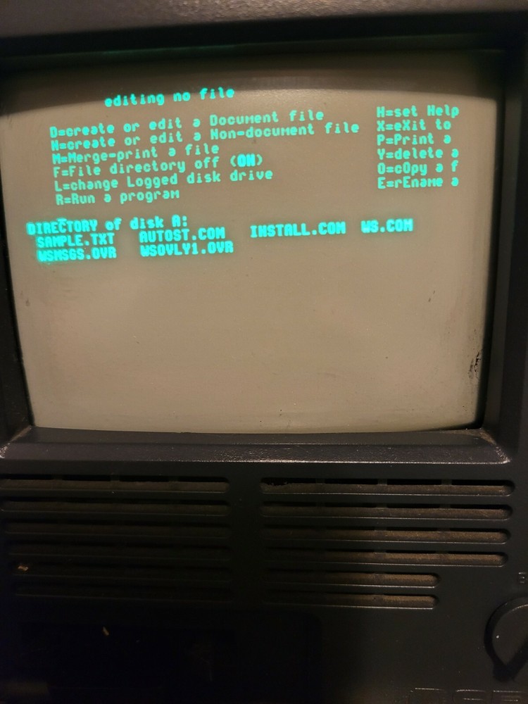 Osborne 1 / 1A Double Density 3 Application Disks SuperCalc, Basic-80, Wordstar