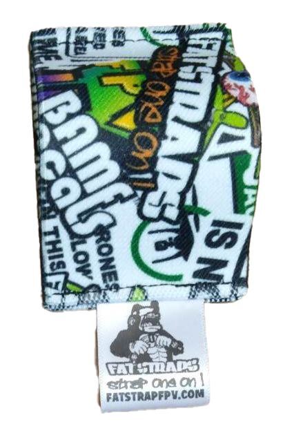 Stickerbomb Battery Fatstrap