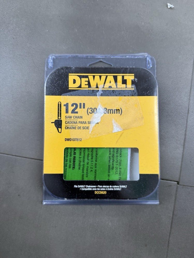 DEWALT 12” Chainsaw Replacement Chain - DCCS620 (Brand New)
