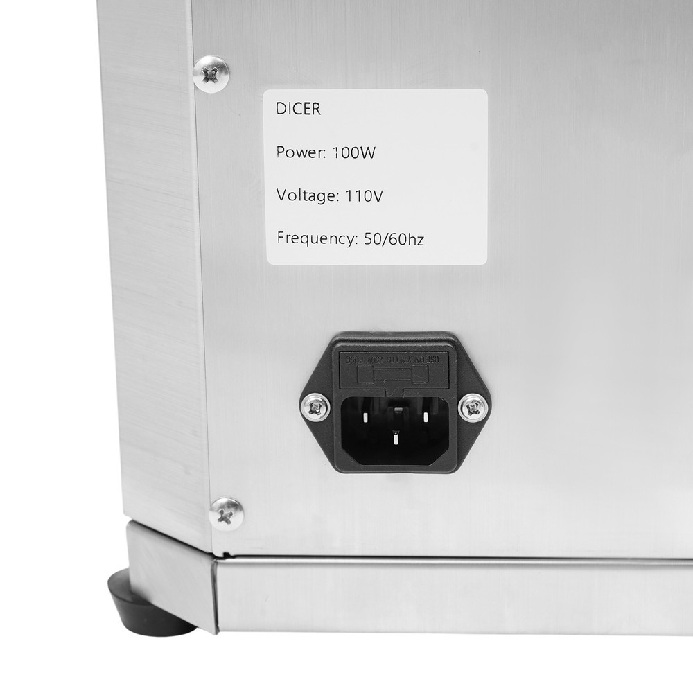 100W Automatic Dicing Machine, 110V Automatic Fruit & Vegetable Dicer