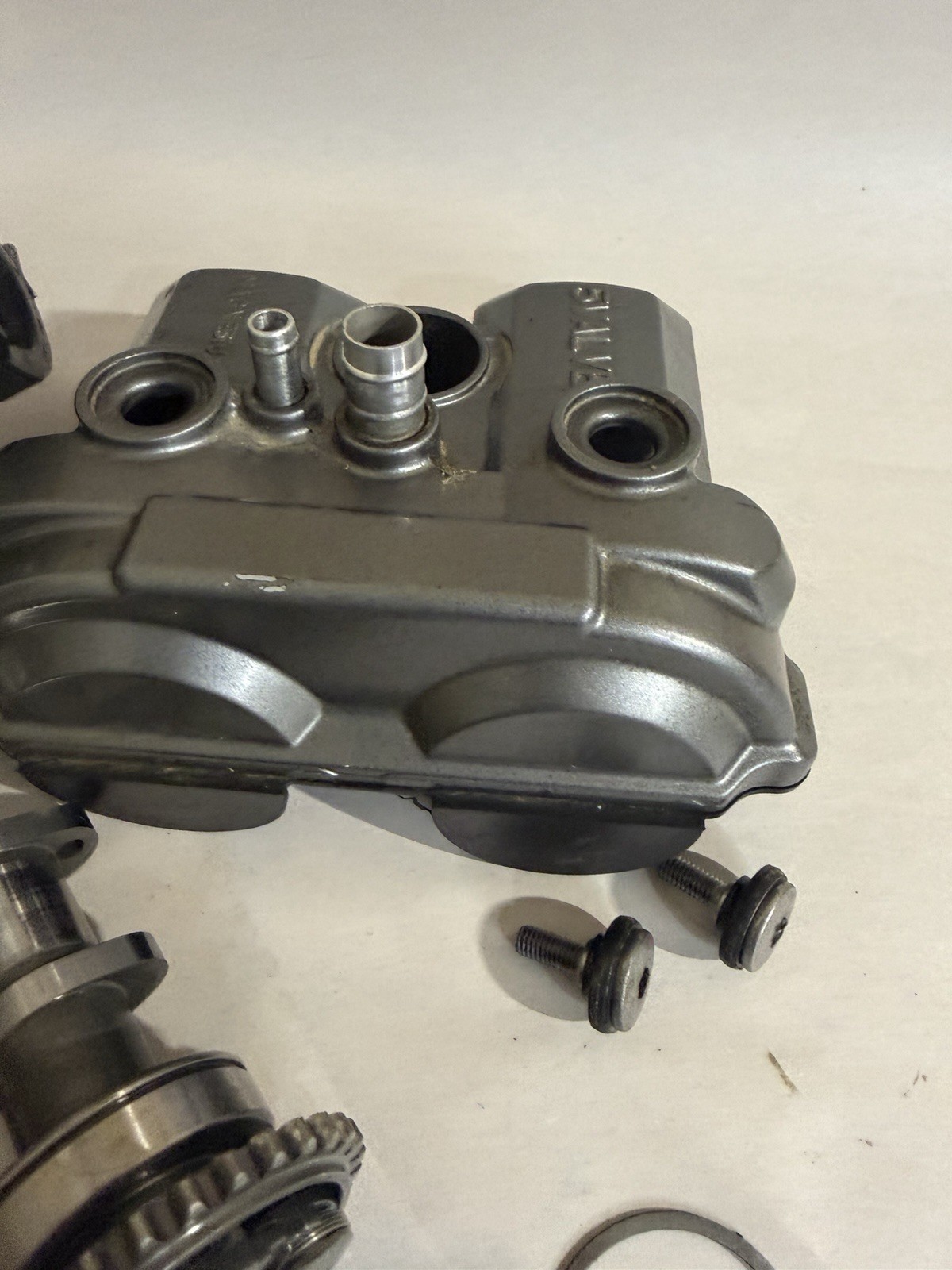 **2003-2006 YAMAHA YZ250F CYLINDER HEAD CAMS CAM TOWERS VALVE COVER COMPLETE OEM