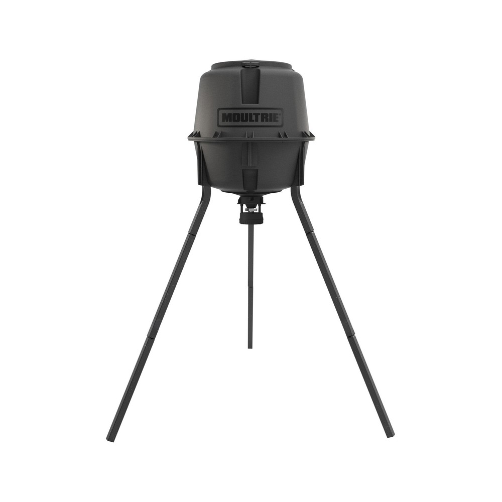 Moultrie Deer Feeder Standard - 30-Gallon - Moultrie Quick-Lock Hopper System...