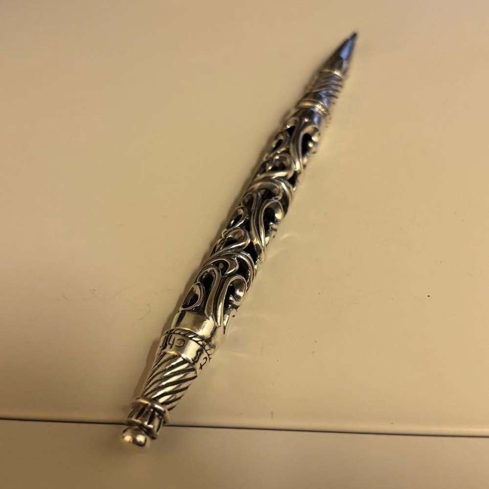 Luxury 925 silver ballpoint pen