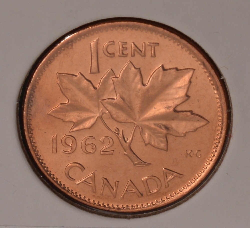 1962 Canada Penny - Uncirculated - B/U