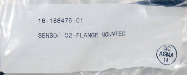 NEW ASM PN: 16-188475-01 Sensor-O2-Flange Mounted