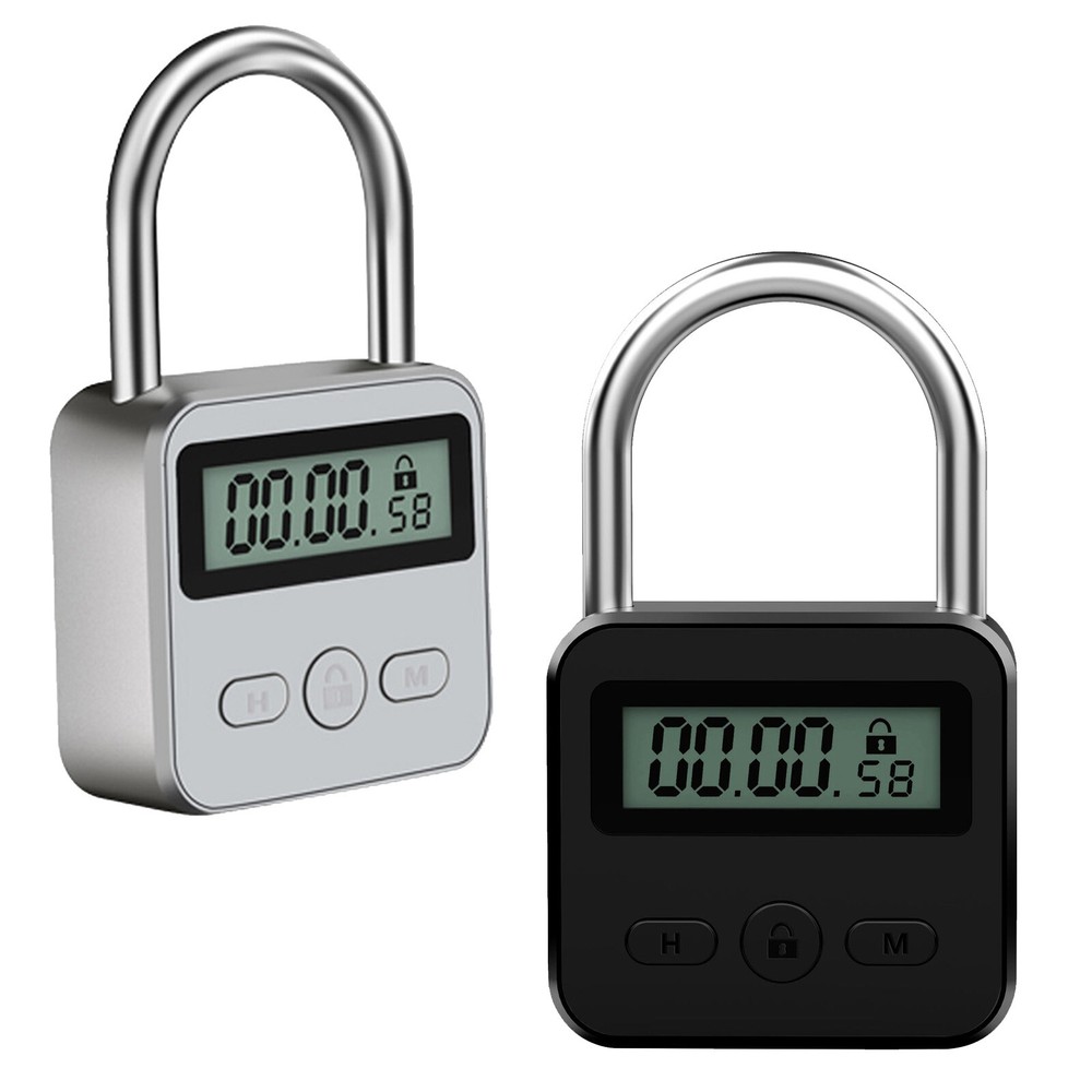 Anti-addiction Electronic Lock Timer Padlock Backlight Max Timing Long Standbyzz