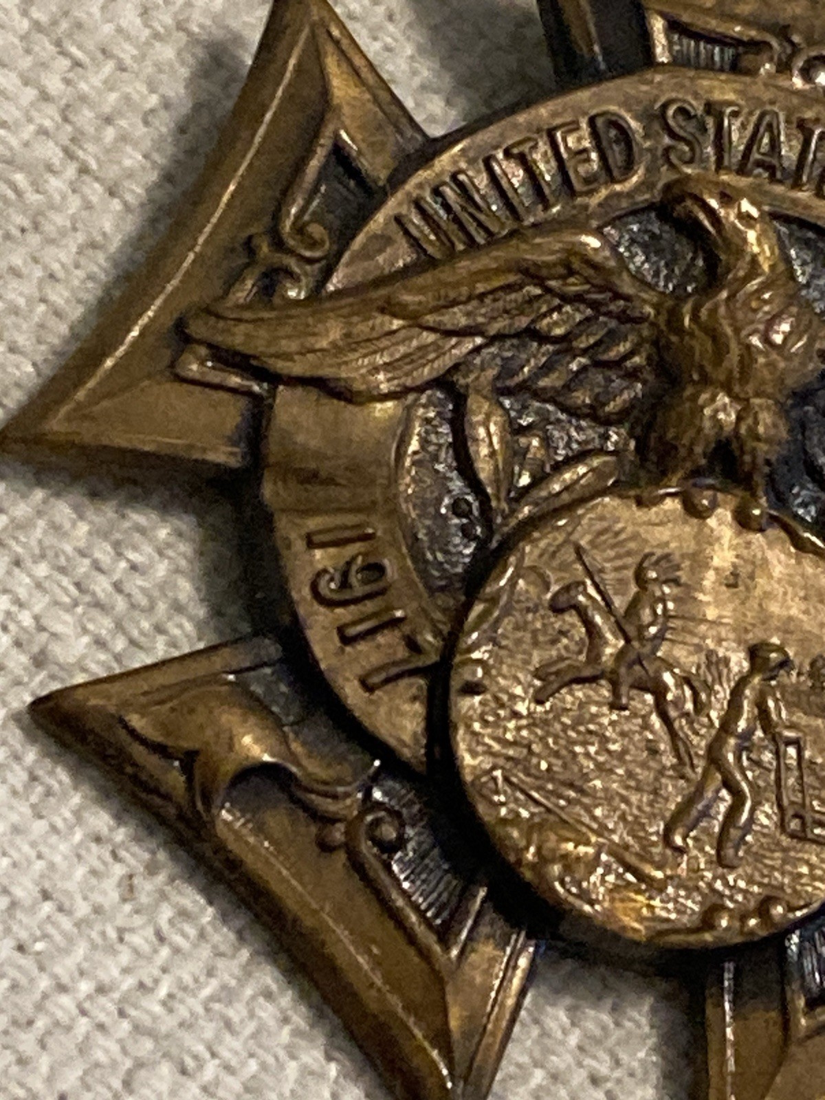 WW1 Goodhue County Minn Minnesota Service Medal Victory 1917-1919 World War