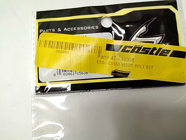 CX950 Visor Bolt Set - 2000 Castle NOS