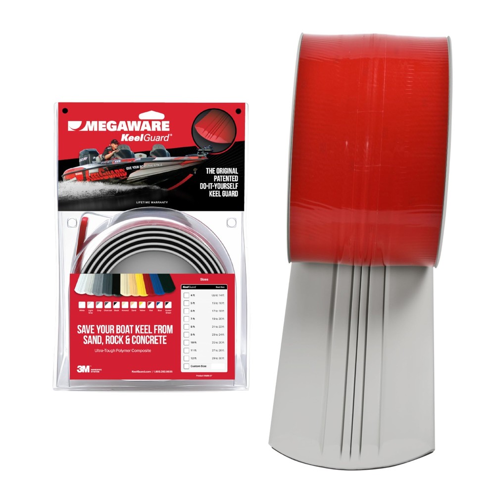 KEELGUARD  MEGAWARE  6' LIGHT GRAY