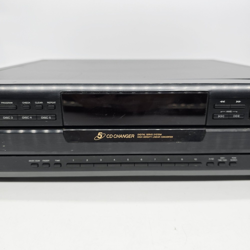Sony CDP-C661 5 Disc CD Carousel Changer Player Compact Disc READ