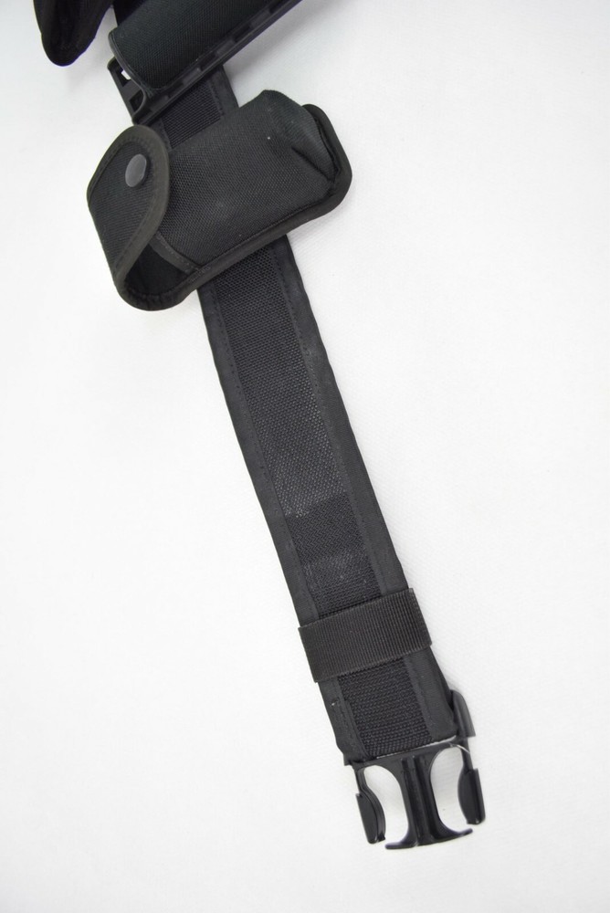 Duty Pro Black Hook and Loop Adjustable Universal Duty Belt