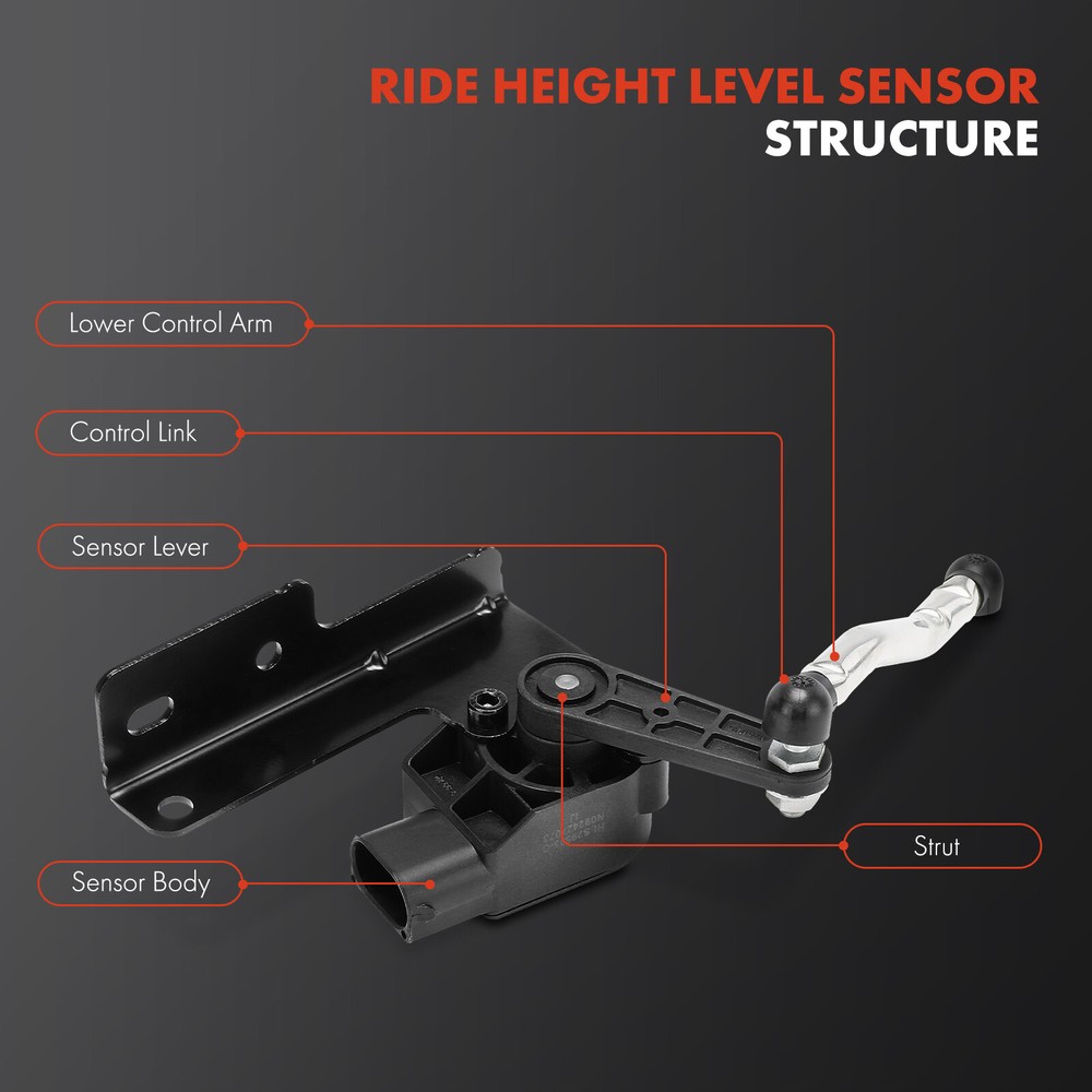 Ride Height Level Sensor for Ram 1500 13-14 Front Driver Left Side 56029595AA