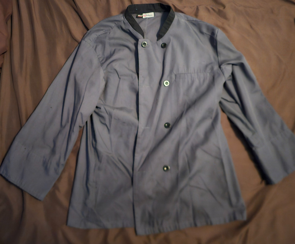 Chef's Coat Unisex - Size  Mens Large - EUC