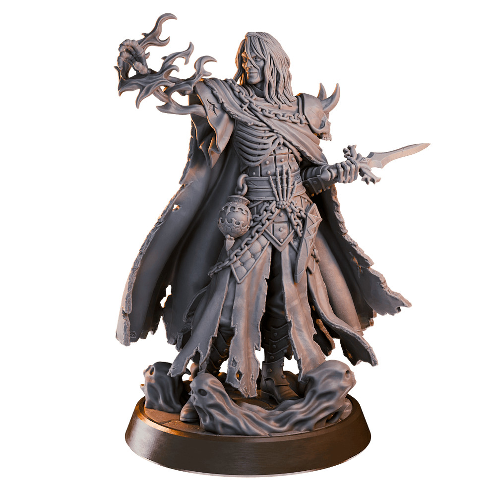 DnD Soren TheS hadowbinder 32mm Scale Mini TTRPG