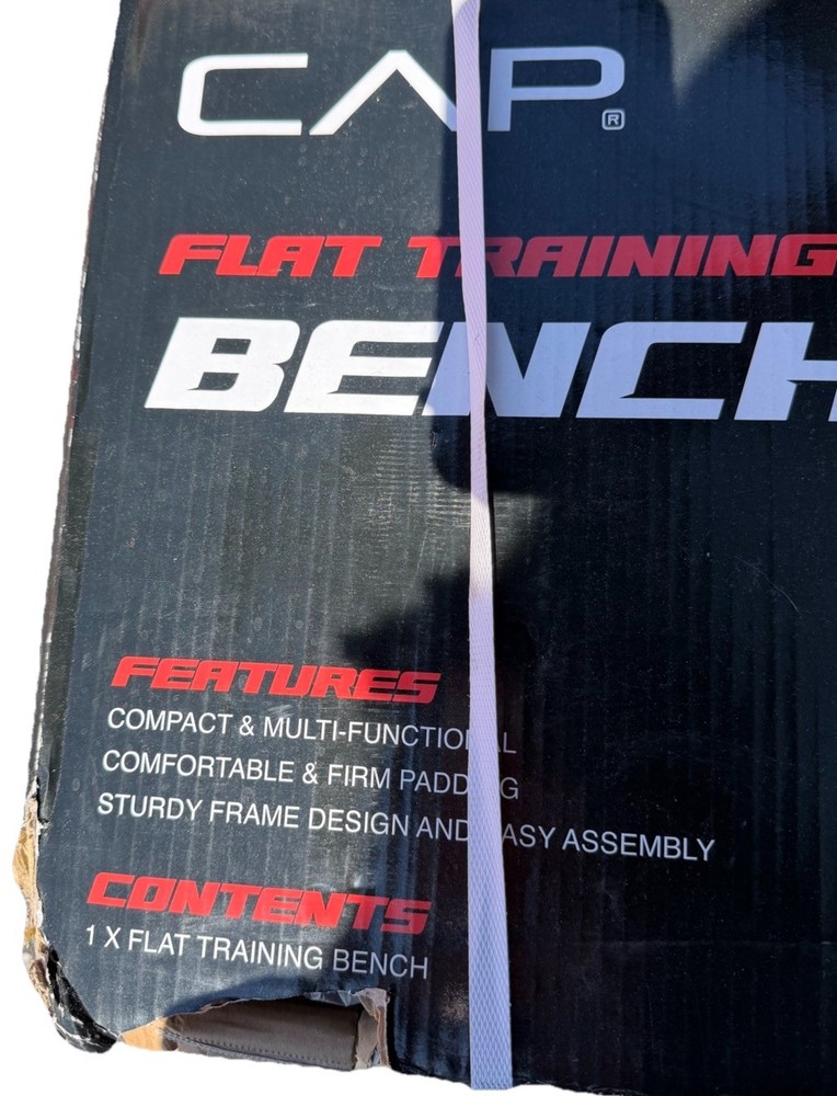 Cap Universal Flat Workout Bench Black