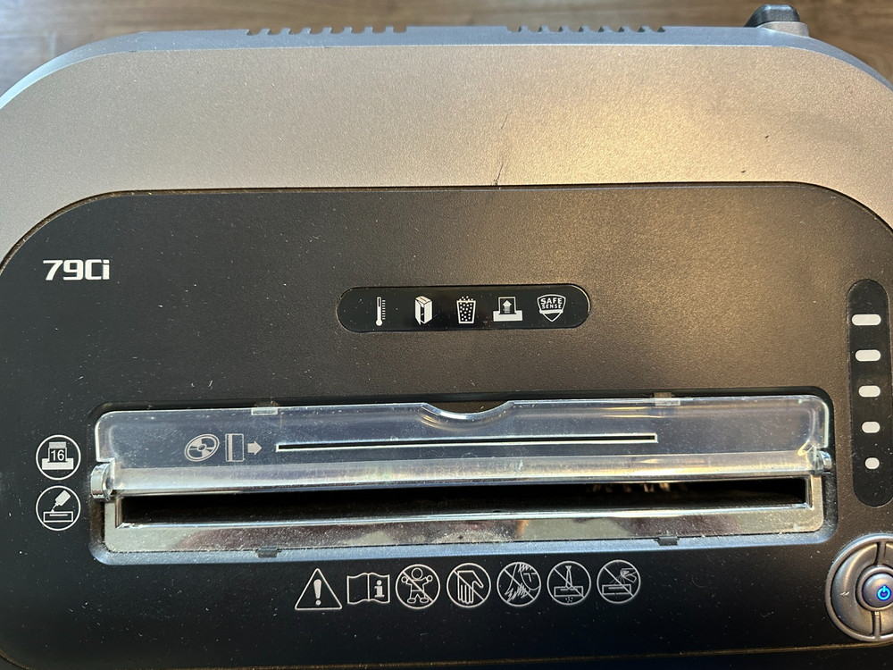 Fellowes Powershred 79Ci Medium Cross-cut Paper Shredder