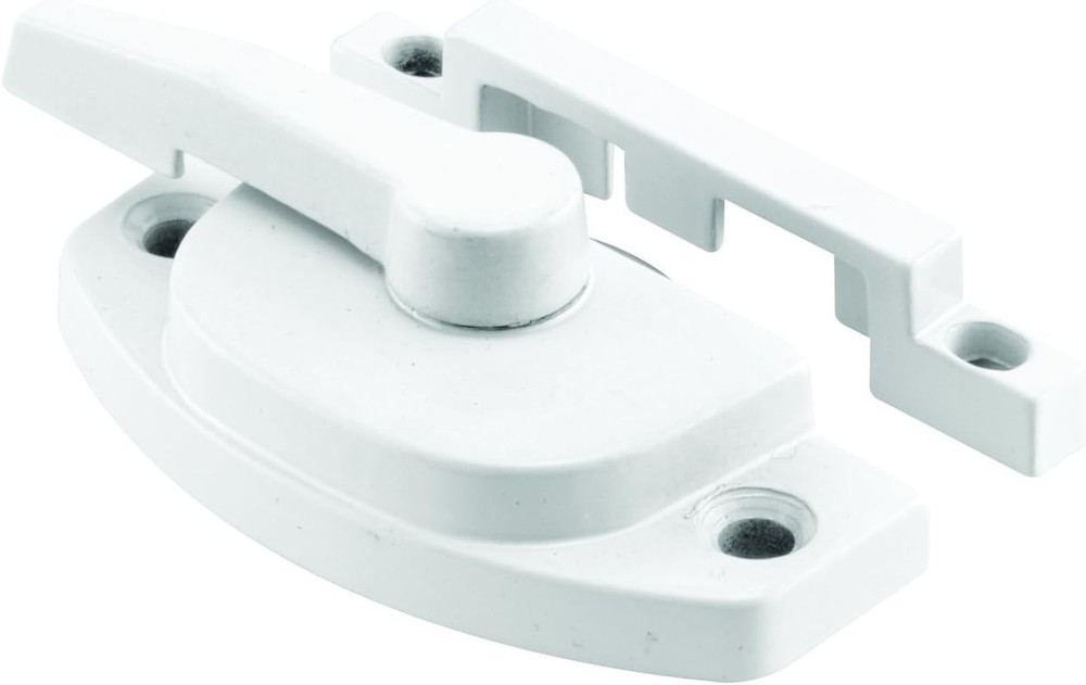 Diecast Sash Lock for Vinyl Windows, White Finish, Easy Install - Single Pack