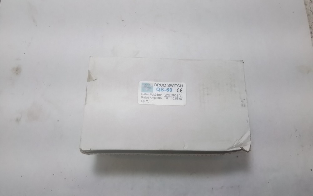 Drum Switch QS-60 3 Positon Forward/Off/Reverse Motor Control 60A (WP33)