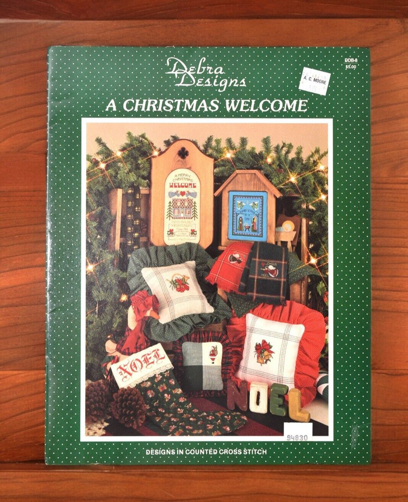"A Christmas Welcome" Debra Designs DD-8 Includes 12 Projects